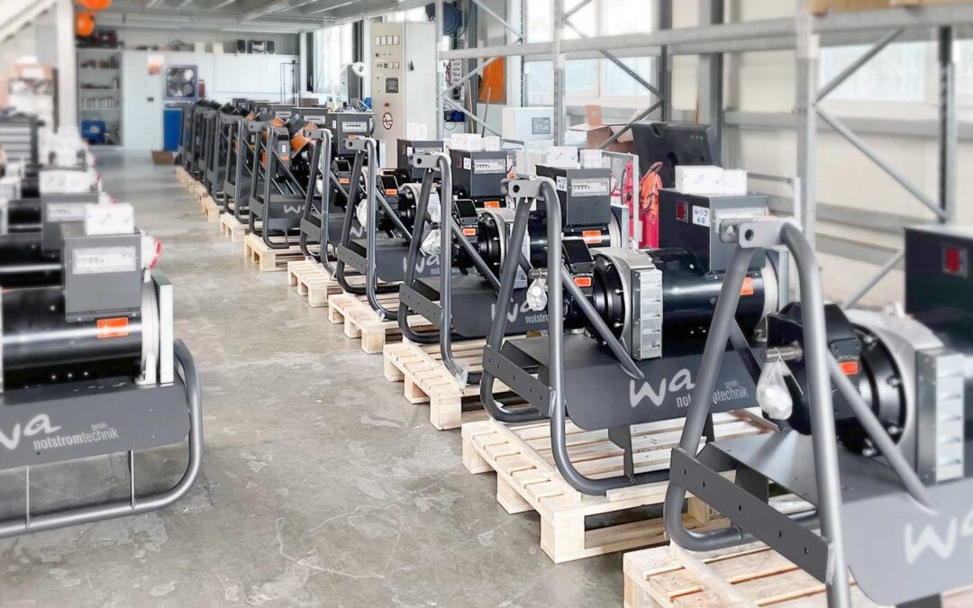 Fertigung Zapfwellen Generatoren