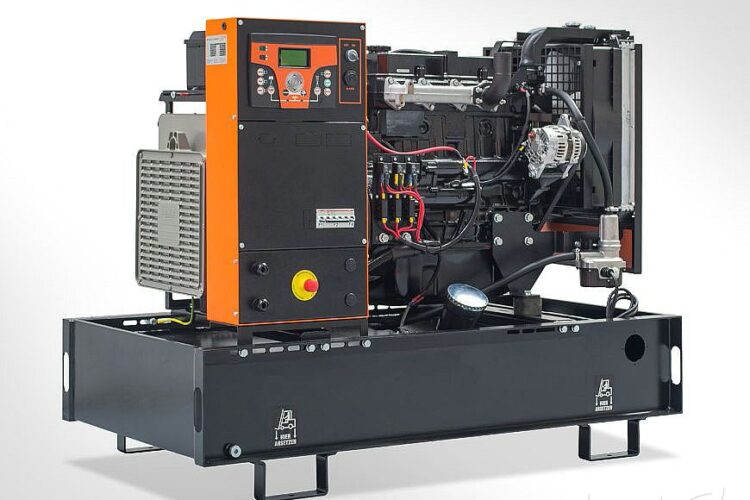 Grundrahmenaggregat mit Mitsubishi Motor zur Ersatzstromversorgung bei Stromausfall