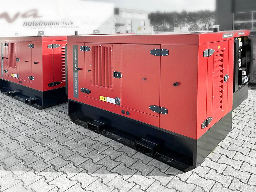 30 kVA Kompaktaggregat zur Ersatzstromversorgung bei Stromausfall